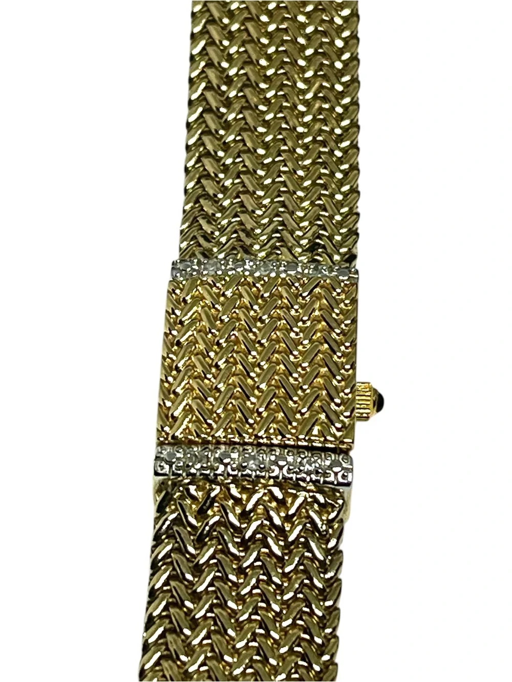 Anne Klein Diamond Swiss Hidden Bracelet Watch